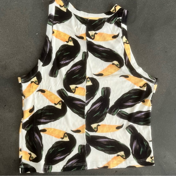 Toucan print tank top - Picture 5 of 6